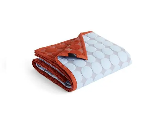 No Te Lo Pierdas Mega Dot (Organic) Colcha 260x260 Light Blue - Hay