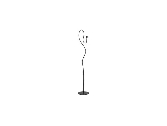 Pago Seguro Valse Floor Portavelas Negro - Ferm Living