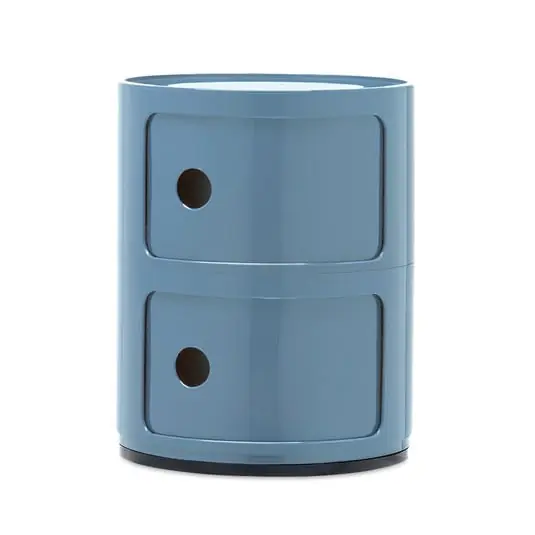 Oferta Especial Componibili 2 Mesa Auxiliares Sky Azul - Kartell
