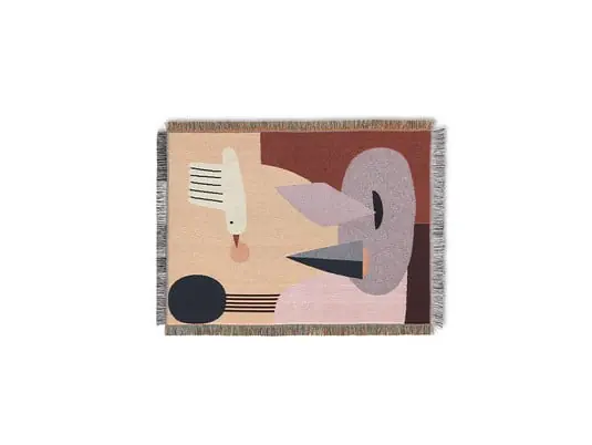 Precio Bajo Bird Tapestry Blanket Multi - Ferm Living