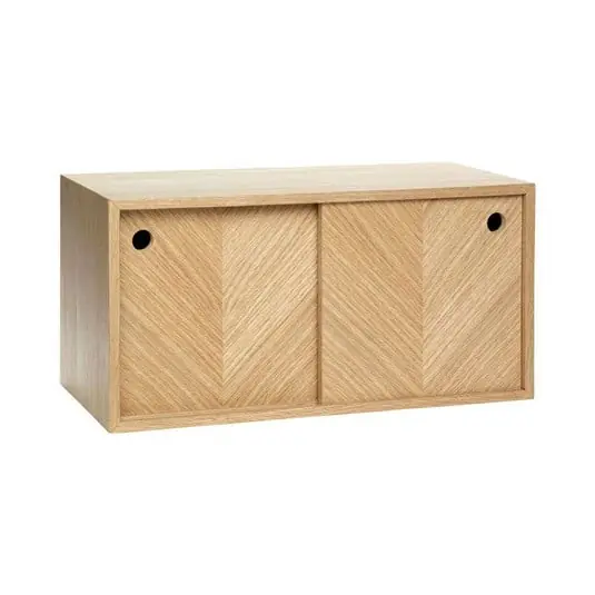 Oferta Limitada Herringbone Estante Natural - Hübsch