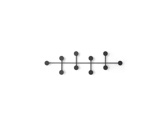 Afteroom Perchero de Pared Large Black - Audo Copenhagen Oferta De Temporada