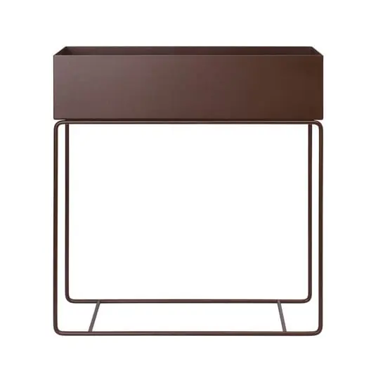 Maceta/jardinera Plant marrón oscuro - ferm LIVING Artesanal