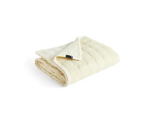 Económico Mega Dot (Organic) Colcha 235x245 Ivory - Hay