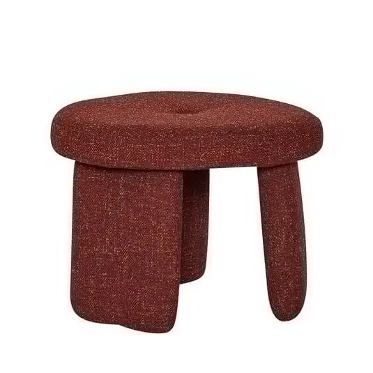 Rocco Puf Rojo - Hübsch Promoción Exclusiva