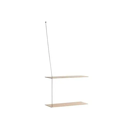 Última Oportunidad Stedge Estante L60 Matt White Oak - Woud