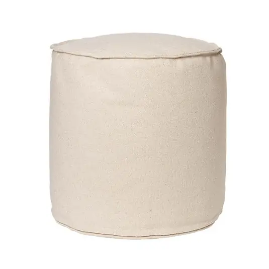 Aun Cotton Puf Ø40 Off-White - Ferm Living Ordenar Ahora Mismo