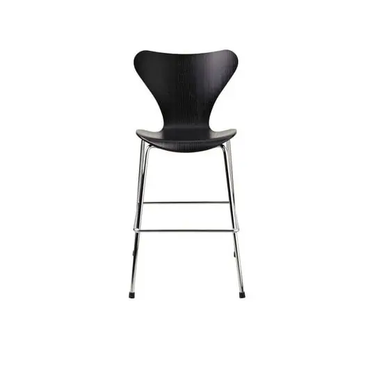 Máxima Calidad Series 7 Junior Chair Black/Chrome - Fritz Hansen