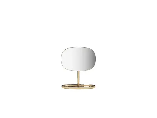 Ordena Ya Flip Mirror Latón - Normann Copenhagen