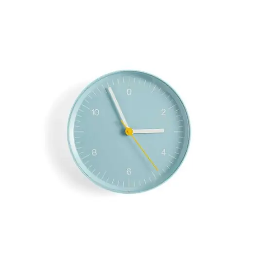 Mejor Precio Wall Clock Blue - Hay