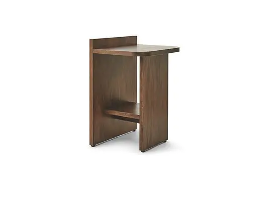 Oferta Especial Ismo Mesa Auxiliares Oscuro Roble - GEJST
