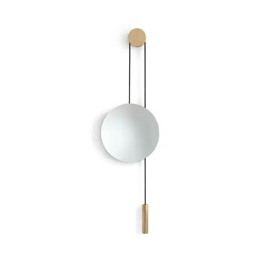 Rise & Shine Espejo Natural Oak/Brass - New Works Original