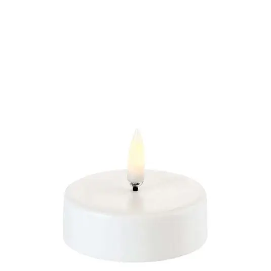 Luz de Té Maxi 6,1x2,2 cm Nordic White - Uyuni Lighting Precio Bajo