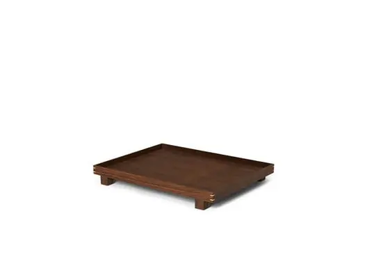 Mejor Calidad Bon Bandeja Large Smoked Oak - Ferm Living