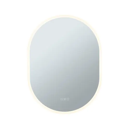 Exclusivo Espejo iluminado LED Mirra IP44 atenuable CCT oval  - Paulmann