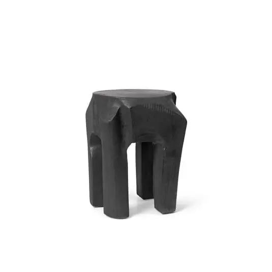 Root Stool Black Stained - Ferm Living Ordena Ya
