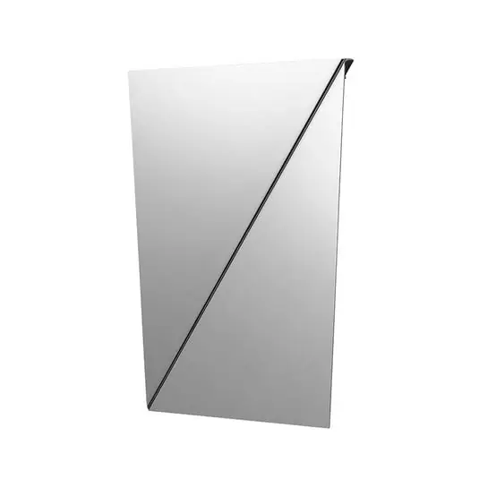 Mejor Precio Gaze Espejo 50x35 Polished Steel - Muuto