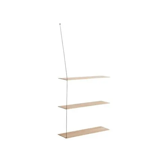 Económico Stedge Add-on Estante L80 Matt White Oak - Woud