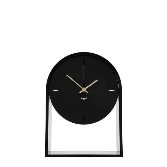 Air Du Temps Clock Black - Kartell Artesanal