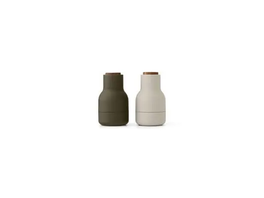A Buen Precio Molino de especias Bottle, pequeño, paquete de 2, verde - Audo Copenhagen