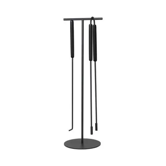 Ashi Juego de herramientas para chimeneas 3 pcs. Black - Blomus Marca Reconocida