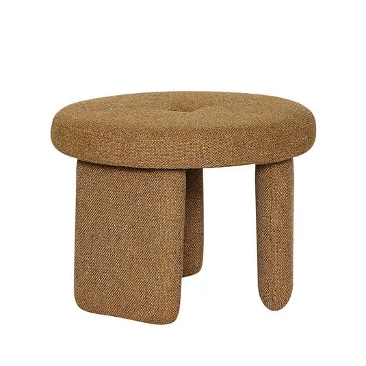 Oferta Rocco Puf Ocre - Hübsch