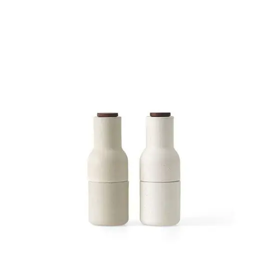 Bottle Molinillo para especias Ceramic color Arena 2-pack - Audo Copenhagen Oferta Flash