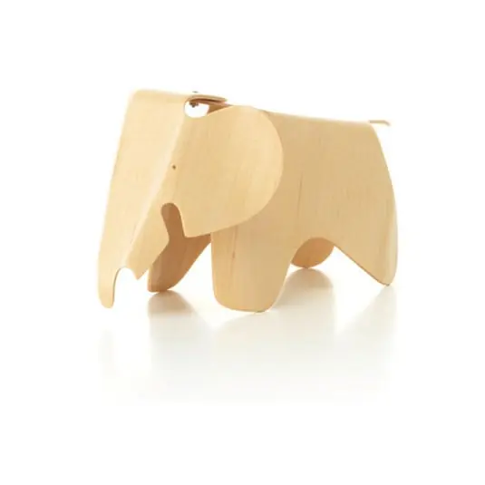 Última Oportunidad Miniature Plywood Elephant Natural - Vitra
