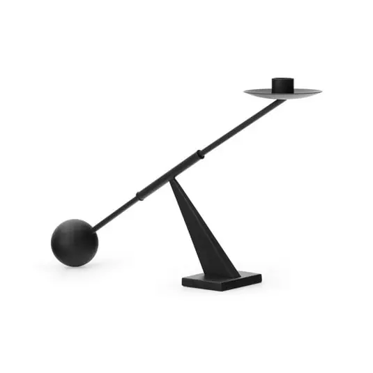 Nueva Colección Interconnect Portavelas W42,5 Negro - Audo Copenhagen