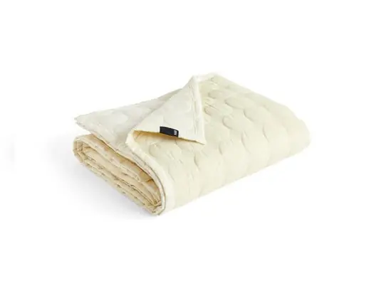 Moderno Mega Dot (Organic) Colcha 260x260 Ivory - Hay