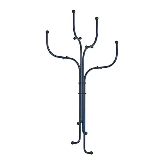 Coat Tree Wall Dark Blue/Black - Fritz Hansen Envío Exprés
