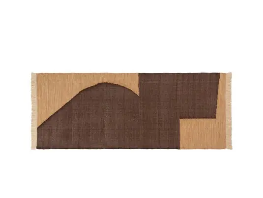 Forene Runner 80x200 Tan/Chocolate - Ferm Living Oferta