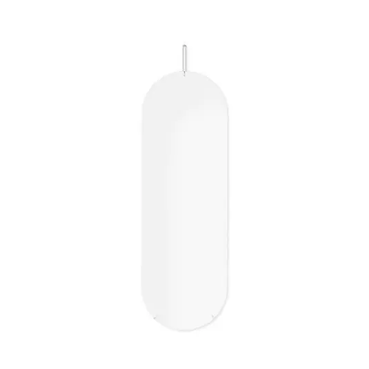 Espejo de pared 133 cm acero inoxidable - Moebe Ordenar Ahora Mismo