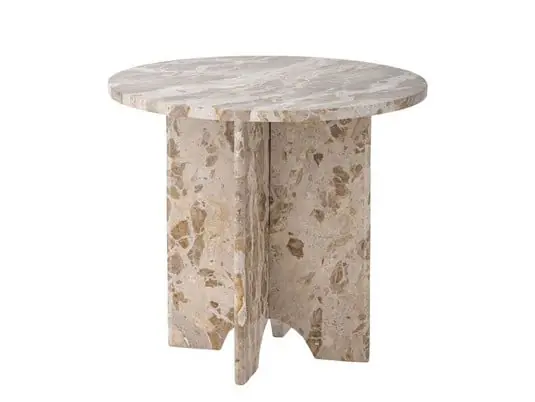 Jasmia Mesa Auxiliares Brown Marble  - Bloomingville Compra Ahora