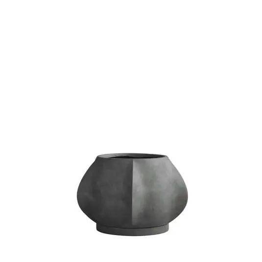 Arket Maceta Mini Oscuro Gris - 101 Copenhagen Hecho A Mano