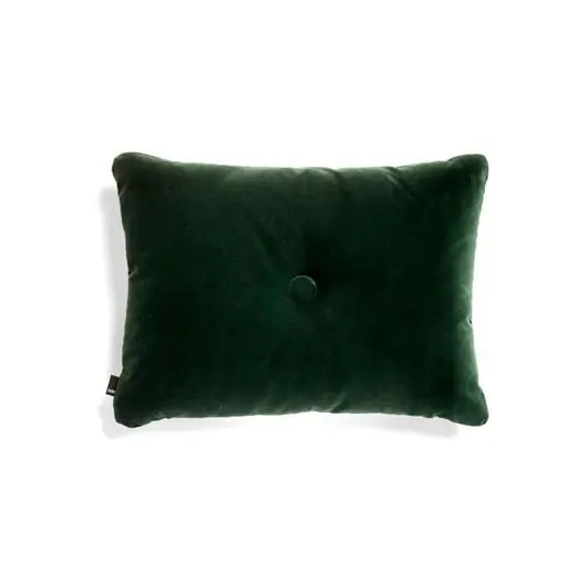 Mejor Calidad Dot 1 Dot Cojín Soft Oscuro Green - HAY