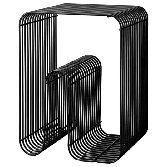 Precio De Fábrica Curva Taburete Black - AYTM