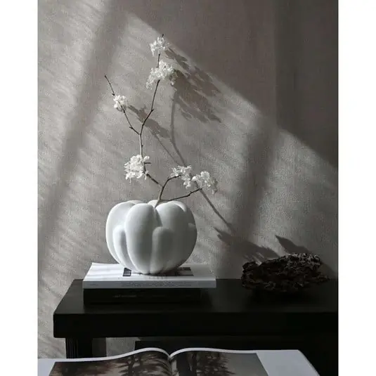 Bloom Jarrón Petit Bone Blanco - 101 Copenhagen Última Versión
