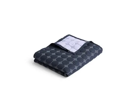 Mega Dot (Organic) Colcha 195x245 Midnight Blue - Hay Tendencia