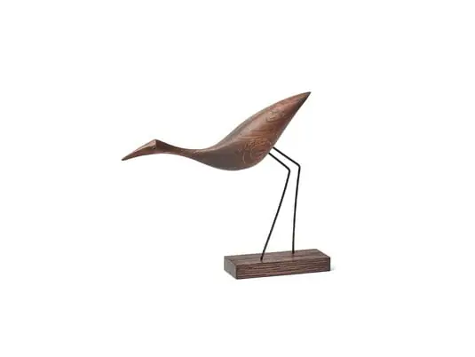 No Te Lo Pierdas Beak Bird Low Heron Smoked Oak - Warm Nordic
