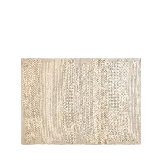 Novedad Knotty Alfombra 170x240 White - Tom Dixon