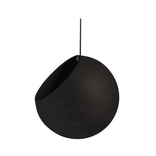 Envío Internacional Maceta Globe Ø21xH32 Negro - AYTM