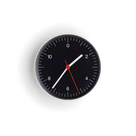 Wall Clock Black - Hay Marca Reconocida