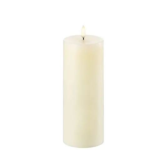 Artesanal Pilar LED 7,8x20 cm Ivory - Uyuni Lighting