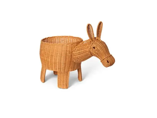 Donkey Braided Storage Natural - Ferm Living Nuevo Modelo