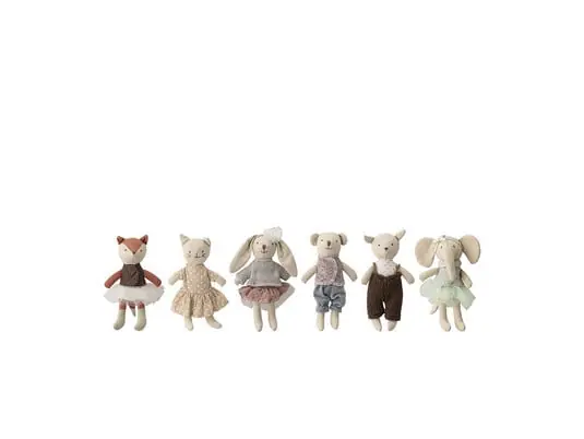Envío Internacional Animal Friends Doll Rose - Bloomingville