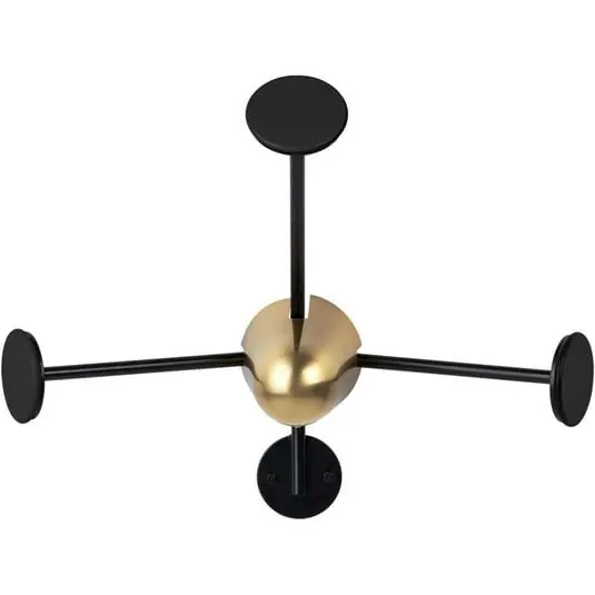 Alta Calidad Matégot Perchero de Pared Soft Black - GUBI