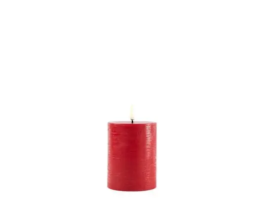 Garantía Incluida Pilar LED 7,8x10,1 cm Rustic Red - Uyuni Lighting