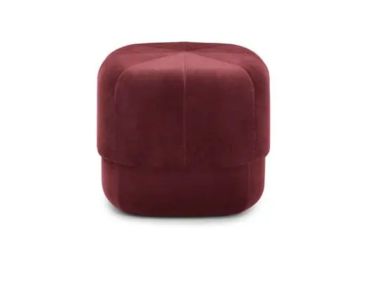 Circus Puf Small Oscuro Red - Normann Copenhagen Envío Gratis