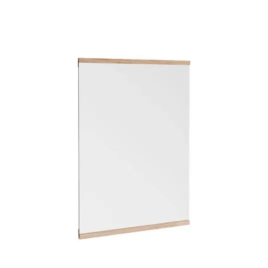 Artesanal Rectangular Espejo 50x70 Oak - Moebe